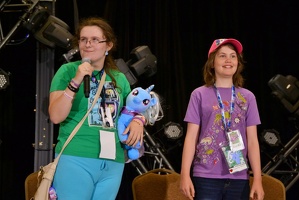 everfree northwest-sunday-whos line is it anypony-brawny buck-07062014-042